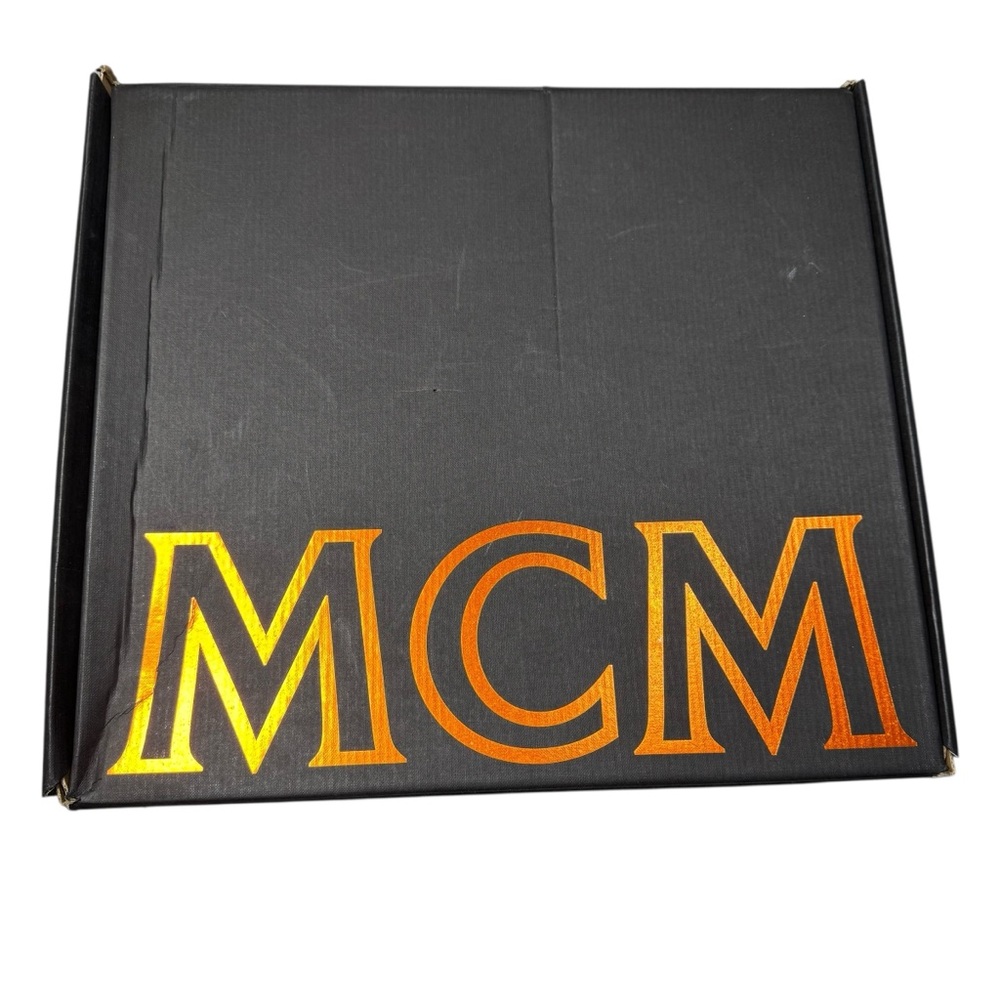 MCM Black Quilted Leather Combat Boots - Picture 3 of 15